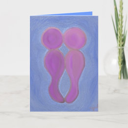 Die Liebhaber Feiertagskarte