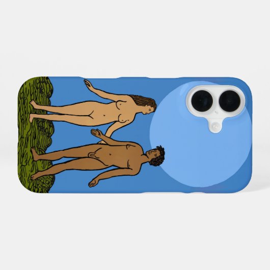 Die Liebhaber iPhone 16 Hülle (Rückseite (Horizontal))