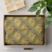 Die Liebhaber küssen Kunstharz akryllische Malerei Seidenpapier (Geschenk)