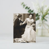 Die Liebhaber Postkarte (Stehend Vorderseite)