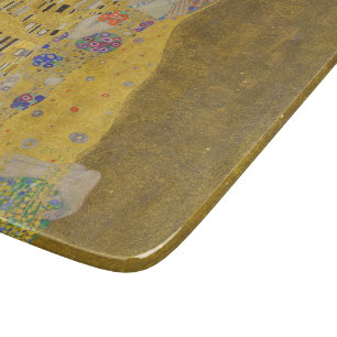 Die Liebhaber, sich küssend, Umarmung von Gustav K Schneidebrett