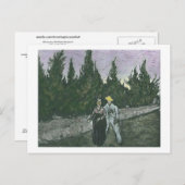 Die Liebhaber Van Gogh Fine Art Postkarte (Vorne/Hinten)