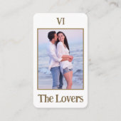 Die Lieblings-Foto-Tarot-Karte | Gold QR Code UAWG Begleitkarte (Rückseite)