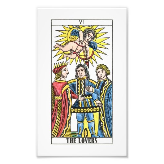 Die Lieblings-Tarot-Karte Fotodruck (Vorne)