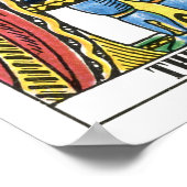 Die Lieblings-Tarot-Karte Poster (Ecke)
