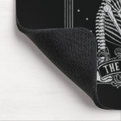 Die Lieblings-Tarot-Karte Skeleton Valentines Hall Mousepad (Ecke)