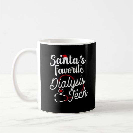Die Lieblingsdialysetechnologie des Weihnachtsmann Kaffeetasse (Links)