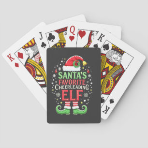 Die Lieblingselfenfamilie des Weihnachtsmanns pass Spielkarten