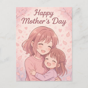Die Lieblingsfarbenkarte der Mama Feiertagspostkarte