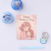 Die Lieblingsfarbenkarte der Mama Flyer (Einzeln)