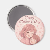 Die Lieblingsfarbenkarte der Mama Magnet (Vorderseite/Rückseite)