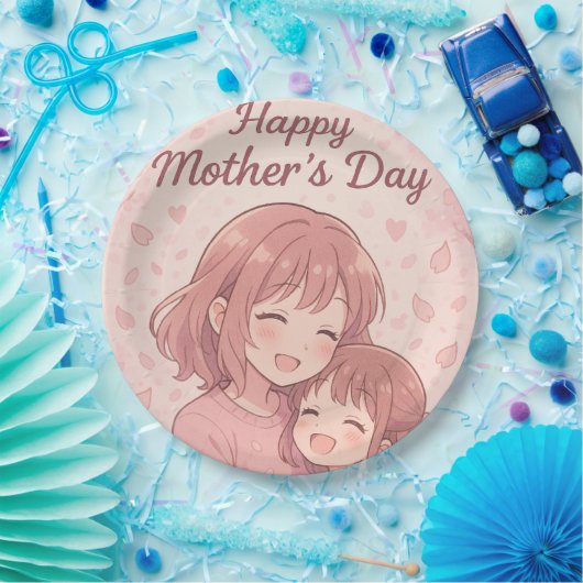 Die Lieblingsfarbenkarte der Mama Pappteller (Party)