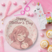 Die Lieblingsfarbenkarte der Mama Pappteller (Party)