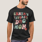 Die Lieblingsfrau des Weihnachtsmanns T-Shirt (Vorderseite)