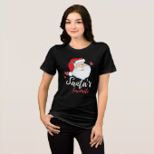Die Lieblingsfrauen des Weihnachtsmanns Tri-Blend Shirt (Vorderseite voll)
