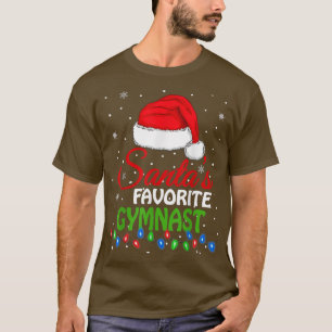 Die Lieblingsgymnastik des Weihnachtsmanns Weihnac T-Shirt