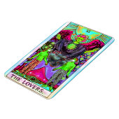 Die Lieblingskarte des Coronavirus-Tarots Magnet (Linke Seite)