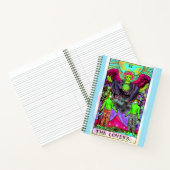 Die Lieblingskarte des Coronavirus-Tarots Notizblock (Innenseite)