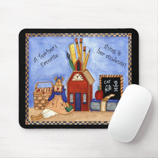 Teacher's favorite thing Mousepad (Mit Mouse)