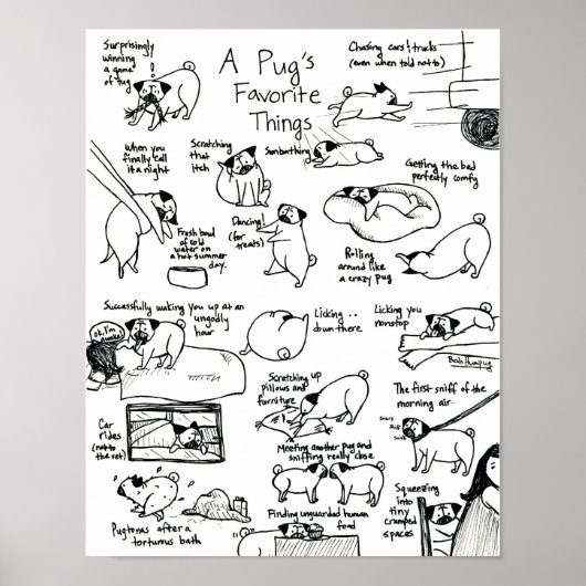 Die Lieblingssachen eines Mops, Teil II Poster (Vorne)