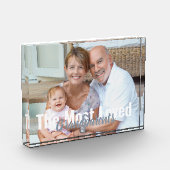 Die liebsten Großeltern der Welt Modernes Foto (Links)