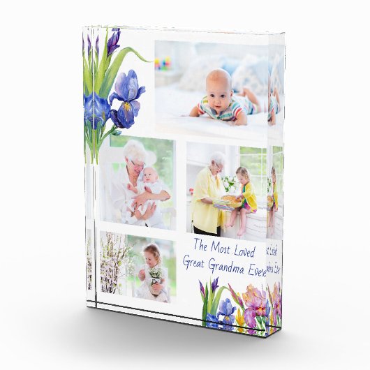 Die liebsten großen Oma Frühlingsblumen Fotoblock (Rechts)