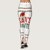 Die liebsten Leggings des Weihnachtsmanns (Rückseite)