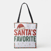 Die liebsten Leggings des Weihnachtsmanns Tasche (Rückseite)