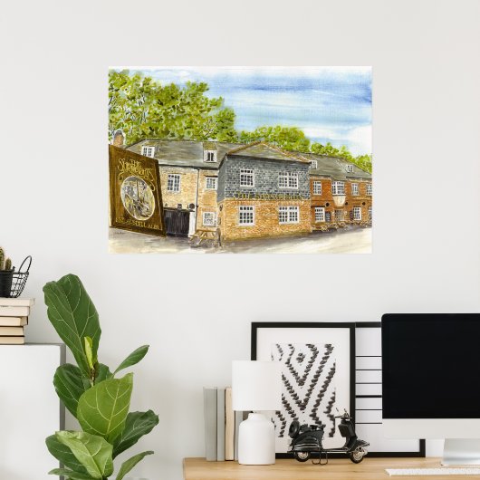 'Die Lieferrechte' Poster (Heimbüro)