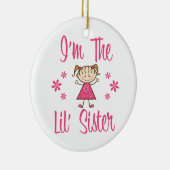 Die Lil-Schwester Keramikornament (Rechts)