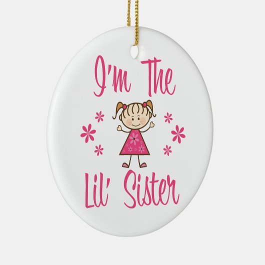 Die Lil-Schwester Keramikornament (Rechts)