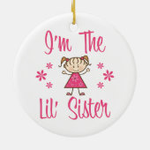 Die Lil-Schwester Keramikornament (Hinten)