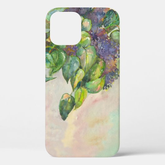 die lila Blüten Case-Mate iPhone Hülle (Rückseite)