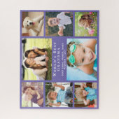 Die Lila Oma-8-Fotosammlung der Welt Puzzle (Vertikal)