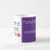 Die lila Sister-Definition der Welt Kaffeetasse (Mittel)