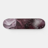 Die Lila Sterne und das Rauch-Skateboard-Deck Skateboard (Horizontal)