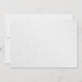 Die lila wedding Juwelen des silbernen Einladung (Rückseite)