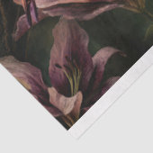 Die Lilie Märchen Fantasy Kolibri Blumen Seidenpapier (Ausschnitt)