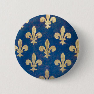 Die Lilie oder das Fleurde-lys Button