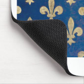 Die Lilie oder das Fleurde-lys Mousepad (Ecke)