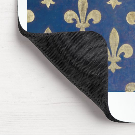 Die Lilie oder das Fleurde-lys Mousepad (Ecke)
