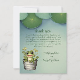 Die Lily Pads im Leben Dankeskarte