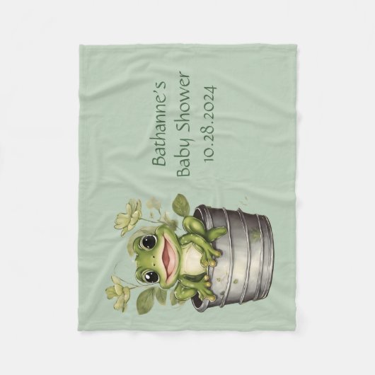 Die Lily Pads im Leben Fleecedecke (Vorderseite)