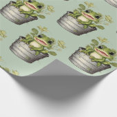 Die Lily Pads im Leben Geschenkpapier (Ecke)