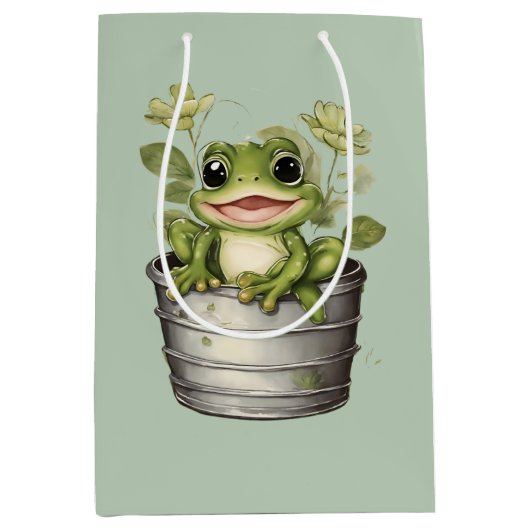 Die Lily Pads im Leben Mittlere Geschenktüte (Vorderseite)