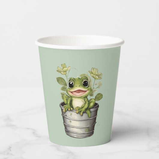 Die Lily Pads im Leben Pappbecher (Rückseite)