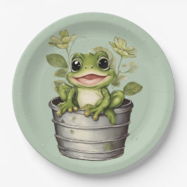 Die Lily Pads im Leben Pappteller