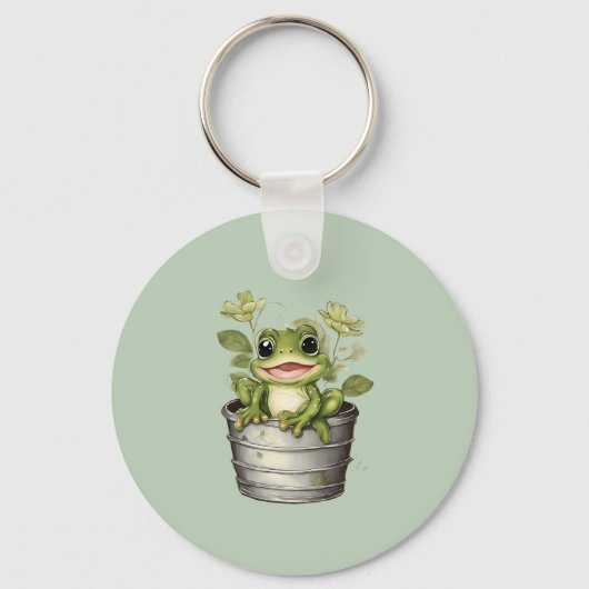 Die Lily Pads im Leben Schlüsselanhänger (Rückseite)