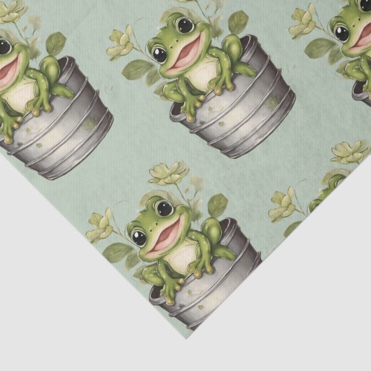 Die Lily Pads im Leben Seidenpapier (Detail)