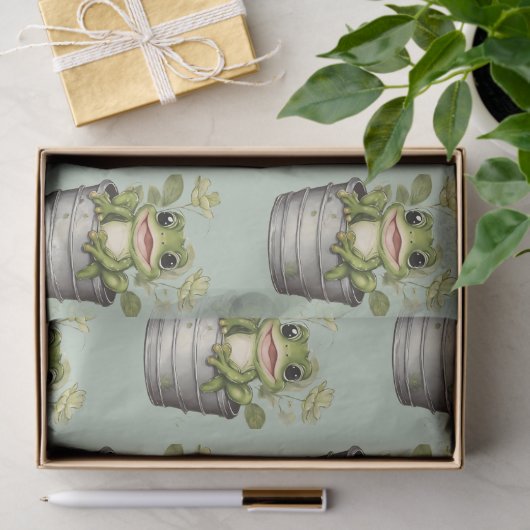 Die Lily Pads im Leben Seidenpapier (Geschenk)